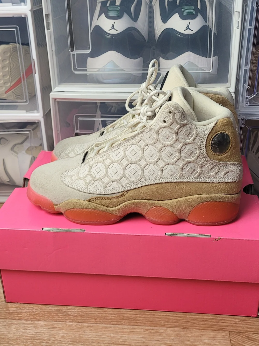Nike Air Jordan 13 Retro CNY Chinese New Year Ivory CW4409-100 Shoes Kid Sz 6.5